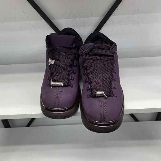 BUR*E**Y/巴*莉 女士时尚绒面皮革系带低帮厚底休闲鞋 商品图1