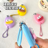 「创意搞怪指甲刀」可爱搞怪香肠嘴宝宝指甲剪指甲刀学生便携居家日用甲钳美甲工具包包挂件 商品缩略图2