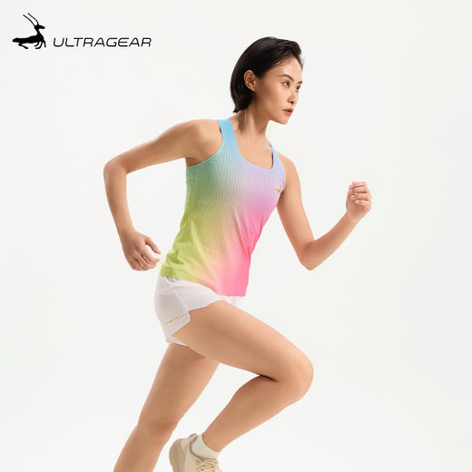 优极UG 蜻蜓·女款竞速跑步背心 商品图0