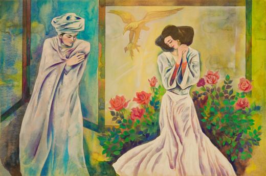 《一千零一夜》装饰画大尺寸画（30*25cm） 商品图0