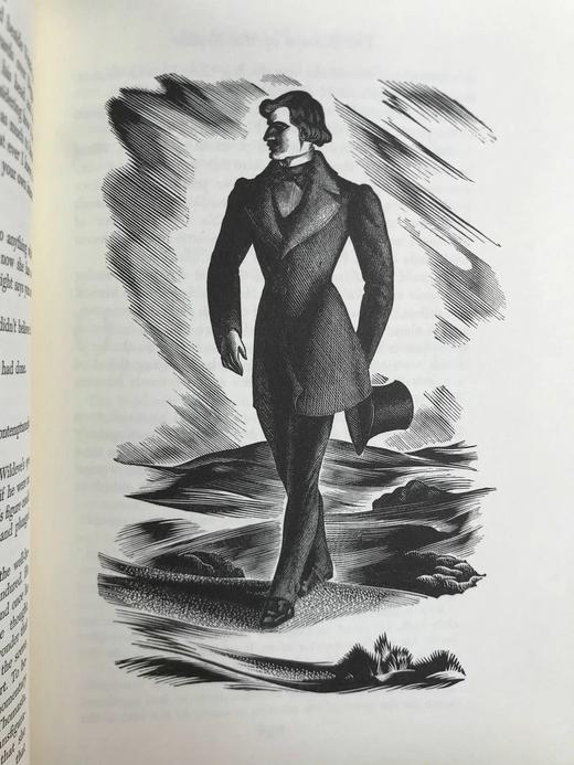 托马斯·哈代《还乡》 配木版画插图 豪华皮装18开 商品图11