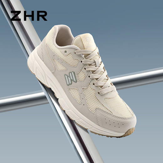 ZHR则则透气复古休闲鞋女轻便拼接老爹鞋春秋ins百搭运动鞋奶奶鞋 商品图0