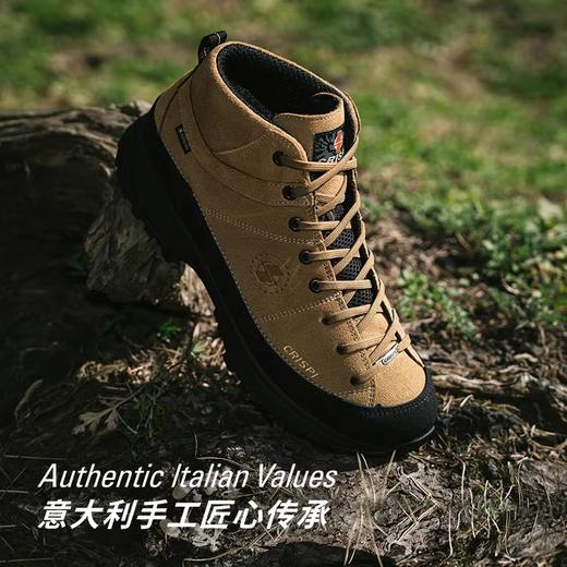 CRISPI意大利春秋户外防水防滑徒步鞋登山鞋靴男女 A Way Mid GTX 20313 商品图1