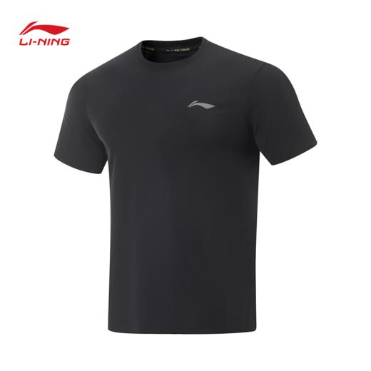 李宁专业跑步系列男子反光速干透气短袖T恤ATSV471 商品图2