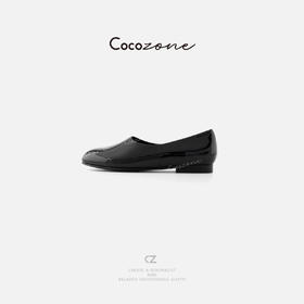 COCO ZONE 刘一一 2025新款英伦风复古一脚蹬单鞋CD2A0463