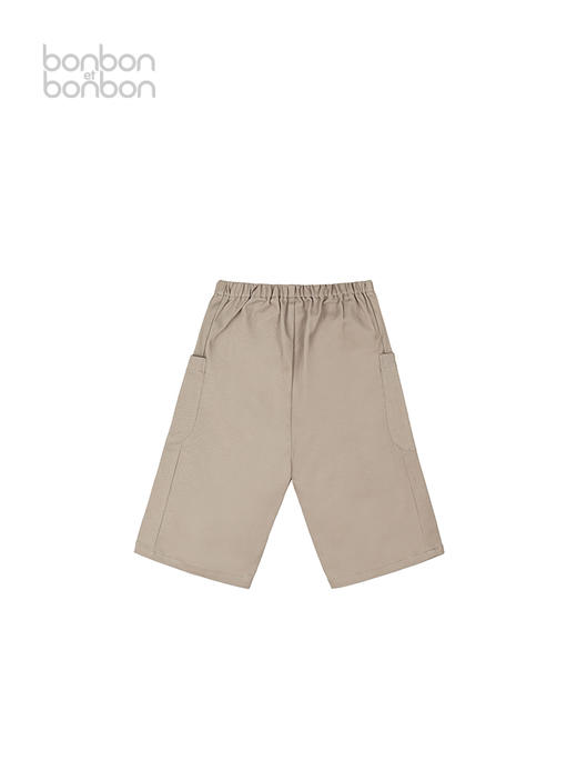 贴袋分割七分裤 商品图1