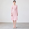 IWY/粉色小香风西装裙春季新款花边领连衣裙时尚气质通勤主持人上镜装25Q690 商品缩略图0