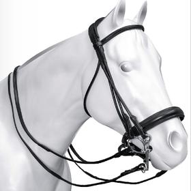 意大利进口Acavallo 盛装舞步水勒缰绳  马术用品 帕拉丁马具AC9728-QS
