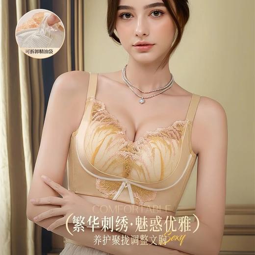 【圣迪班尼-软黄金】提拉聚拢防下垂承托舒适无痕内衣23685 商品图0