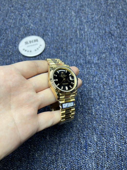 QF配重版 重量180克+ 劳力士星期日历型系列 日志40mm 黑冰糖DD
款式：男士腕表 商品图2