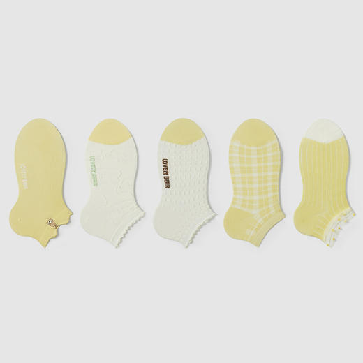 都市丽人活力趣味中精梳棉常规袜LCHDD3 商品图1