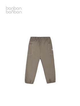 深碳灰速干贴袋束脚裤