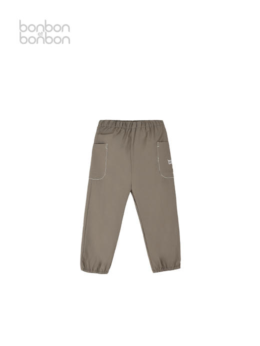 深碳灰速干贴袋束脚裤 商品图0