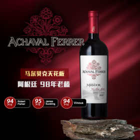 阿翡罗酒庄菲卡弥拉多尔马尔贝克红葡萄酒 2019 750ml ACHAVAL FERRER FINCA MIRADOR MALBEC