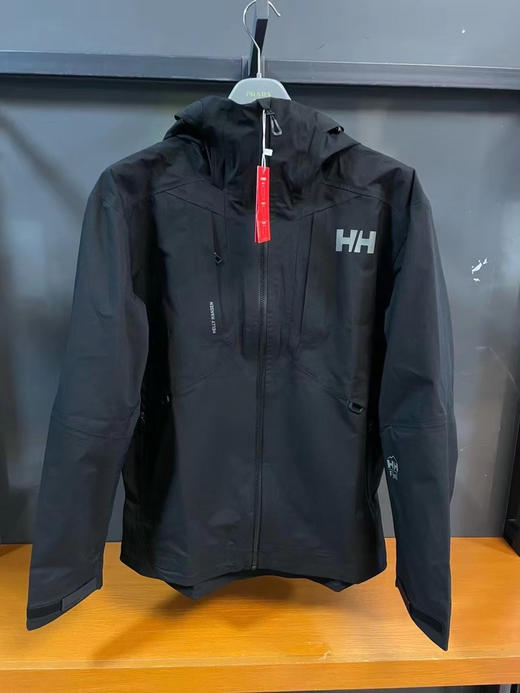 原单正品 HELLY HANSEN/HH2专业硬壳防水透湿冲锋衣 防风防水透气 防水指数20000+  透湿指数10000+ 

黑色 藏青拼色  M-2XL 商品图1