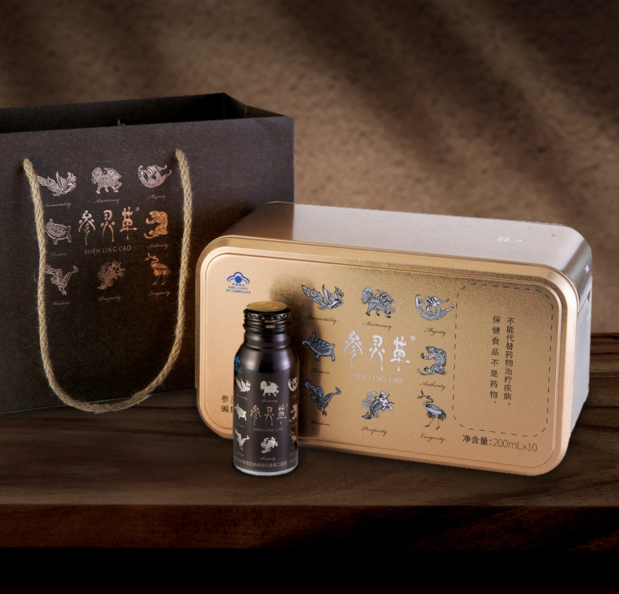 参灵草口服液冬虫夏草10瓶礼盒虫草菌粉液增强免疫力