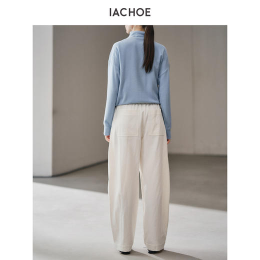 棉仓3621518012-IACHOE 抽绳休闲裤 商品图4