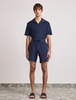 Frescobol Carioca - Augusto Shorts - Navy-Blue - 男装 - 短裤 - 海军蓝 商品缩略图1