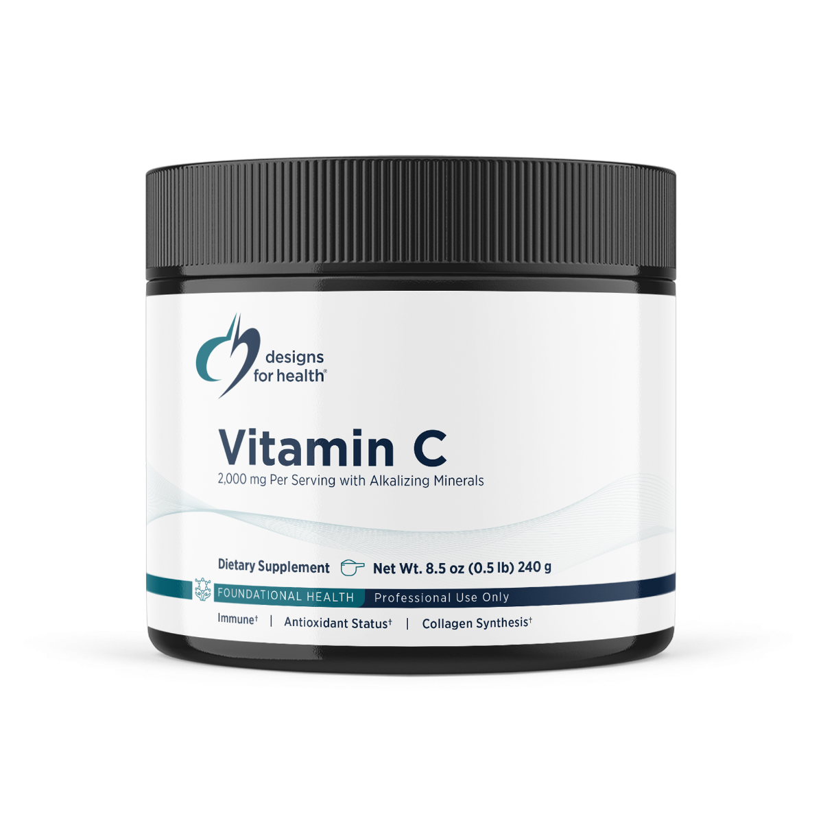 美国DFH  维生素C缓冲粉 Vitamin C #粉剂好吸收#维生素C#镁#钙#钾 240g