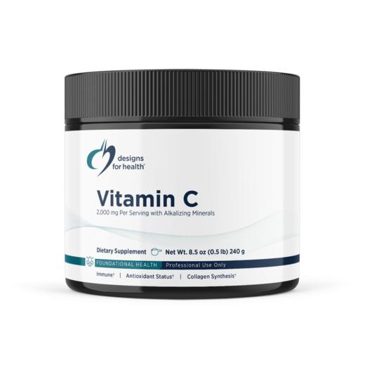 美国DFH  维生素C缓冲粉 Vitamin C #粉剂好吸收#维生素C#镁#钙#钾 240g 商品图0