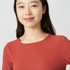 2楼素然环保棉罗纹方领T恤吊牌价595 商品缩略图0