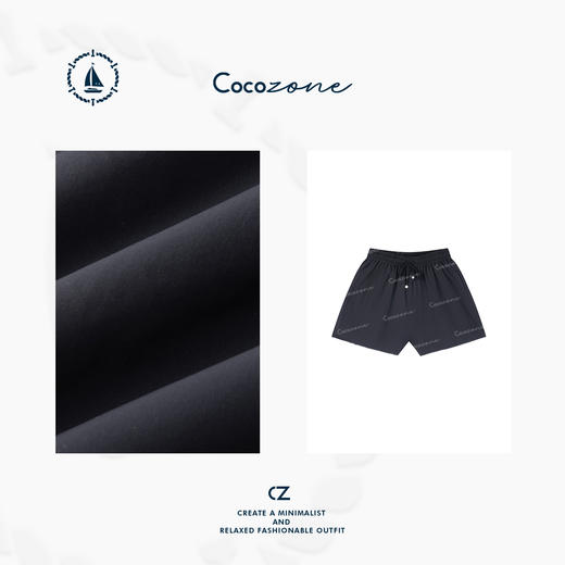 COCO ZONE 刘一一"【黑标系列】 老钱户外风"休闲短裤CD2A0170 商品图2