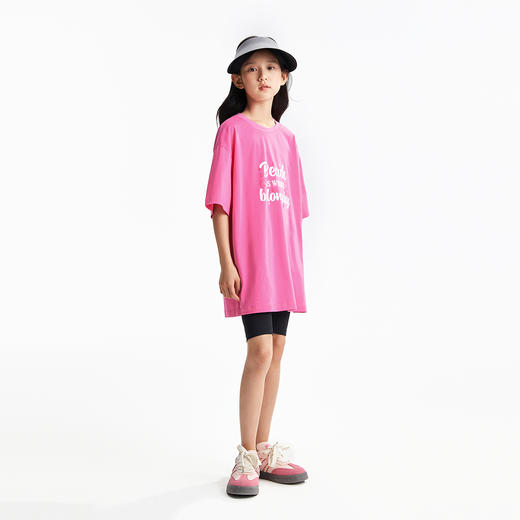 【冰感防晒】女童针织打底中裤夏季新款安奈儿童装EG526113 商品图5