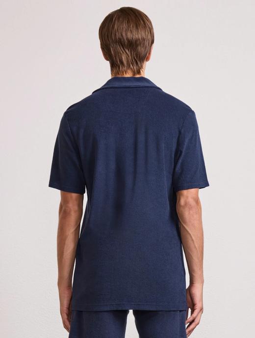 Frescobol Carioca - Faustino Polo S/S - Navy-Blue - 男装 - POLO衫 - 海军蓝 商品图2