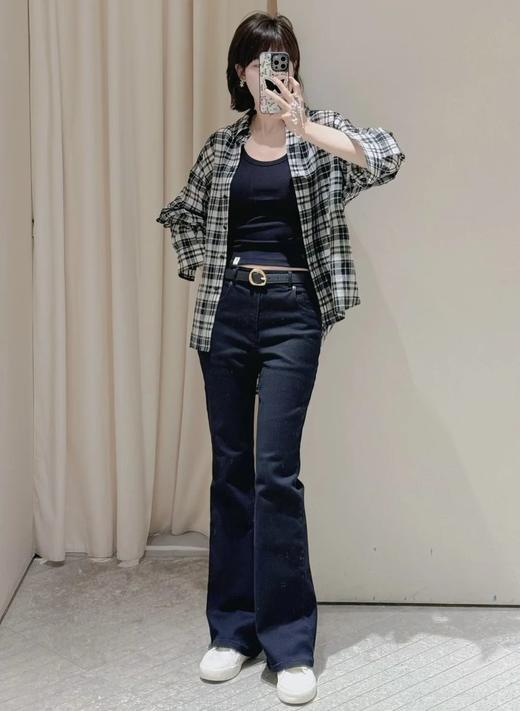 【高品质私服】【IC超弹牛仔喇叭裤】微喇裤版型，更好的拉长了腿部线条N1206-CC【无标出货 介意慎拍】 商品图6