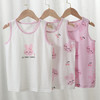 【超值三件装！】儿童全棉三件 背心男女童宝宝 纯棉夏透气半背 吸汗排汗跨栏背心夏天-QQ 商品缩略图6