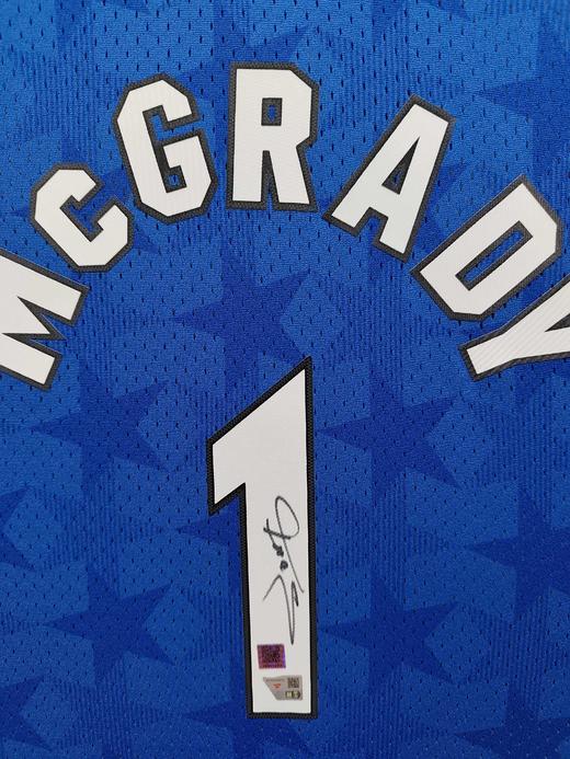 收藏系列 麦迪 魔术队1号蓝色 亲笔签名球衣 商品图2