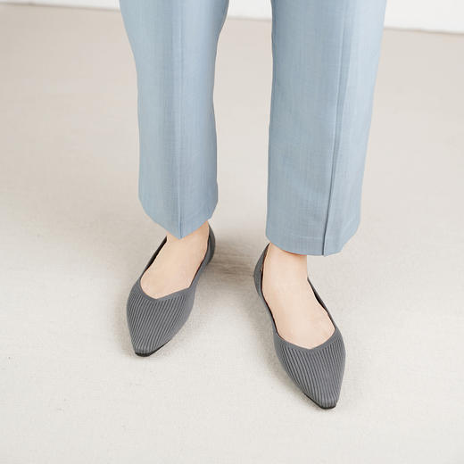 REREJOY 飞织尖头王妃平底鞋 商品图9