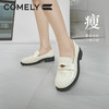 康莉KYQ5A081复古乐福鞋春季新款圆头高级感jk厚底英伦风金币单鞋 商品缩略图0