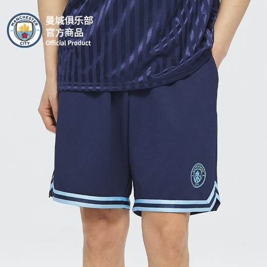 【官方正版】曼城俱乐部 | 春夏户外运动休闲宽松短裤男士球迷 商品图0