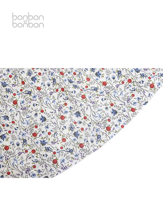 复古打揽小飞袖连衣裙 商品图4