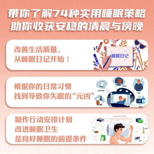 睡眠之书：74种实用睡眠策略助你摆脱睡眠困扰 商品图2