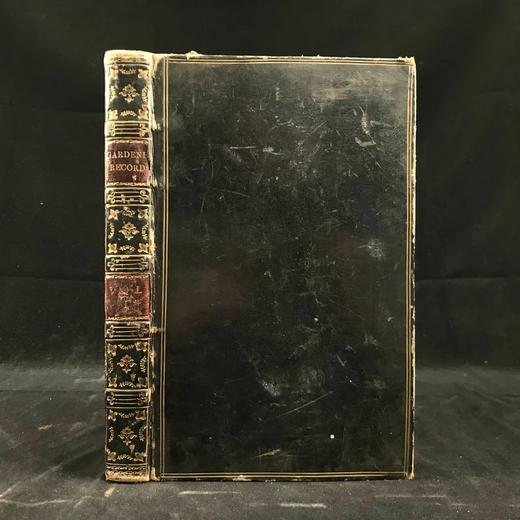 1833年6月~1834年5月 园丁与护林人纪事杂志 9幅手工上色彩色与大量黑白文间插图 全真皮精装大32开 商品图0
