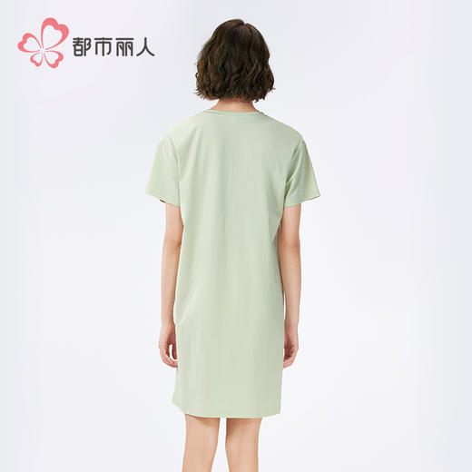 都市丽人会员精选女士棉质短袖裙薄40支TC拉架短袖类LHH6E3 商品图3