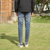 半身缘男裤 春季时尚休闲水洗半松紧腰牛仔裤251101P10103648 商品缩略图4