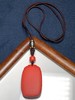 新款红砂大气平安无事牌毛衣链吊坠 饰品美物 商品缩略图3