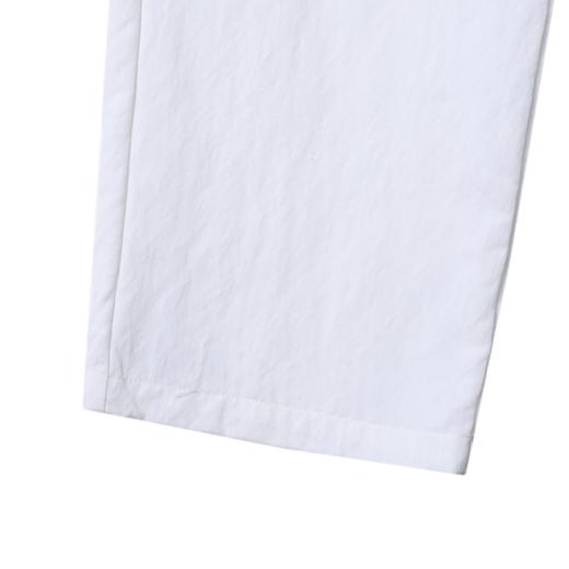 K99夏季高级感新款潮牌纯色松紧抽绳直筒长裤时尚运动百搭男士休闲裤 商品图4