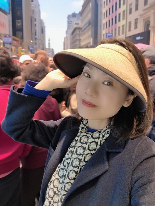 优品堂『极简2580042』空顶双层双重防紫外线拉菲草草帽 商品图0