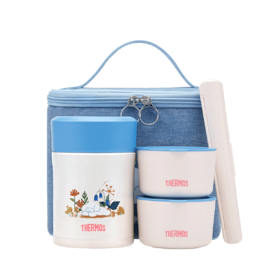 6926497322835 膳魔师THERMOS 【开学季】316L不锈钢露营外出焖烧罐午餐组便当盒出行装