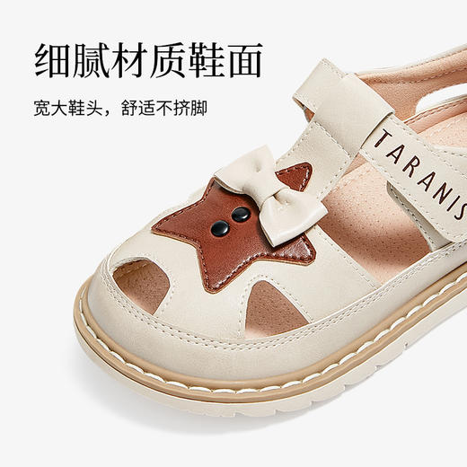 泰兰尼斯夏季小童段秀气可爱皮凉鞋M07X4B3630 商品图4
