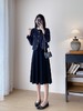 春秋新品垂顺高比例显瘦简洁小黑裙连衣裙 商品缩略图1