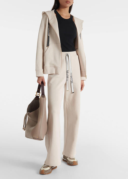 单品包邮 现货 THS-限时 max家 原厂双面布重磅有机棉/M+帽衫宽裁运动裤 BI478 BJ3153 商品图4