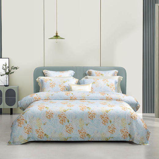 万事利“心动花园”床品四件套 商品图0