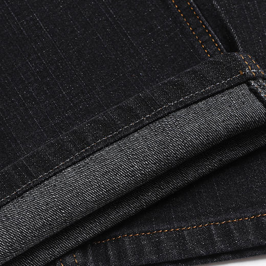 罗蒙男士春夏薄款直筒牛仔裤通勤商务休闲长裤宽松微弹男裤 商品图8