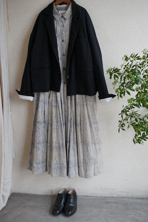 KHADI&CO 格纹印花连衣裙(VENTOUX Check Print Dress) 商品图7