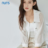 NUTS夏季新品时尚优雅纯色气质百搭长袖衬衫女326013383 商品缩略图4